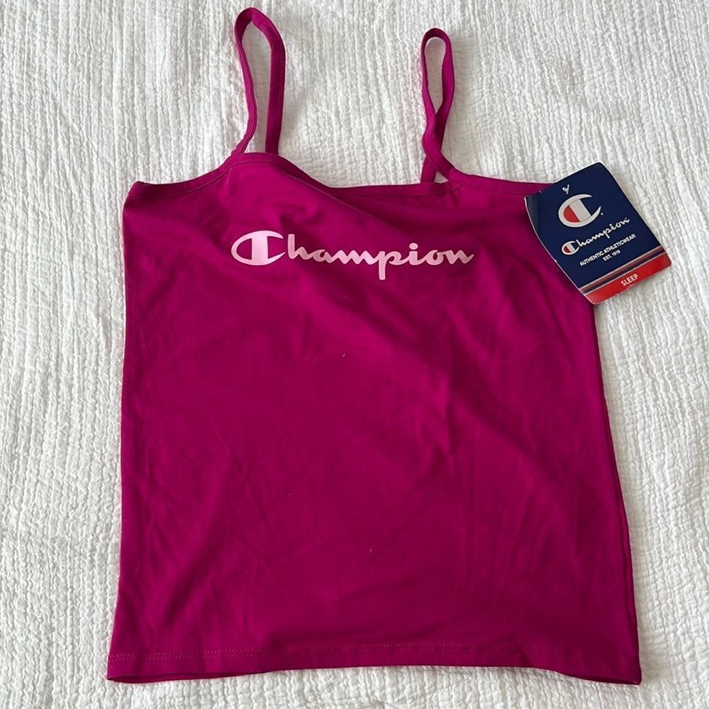 NWT - Authentic Champion Sleep Shirt in Barbie pink